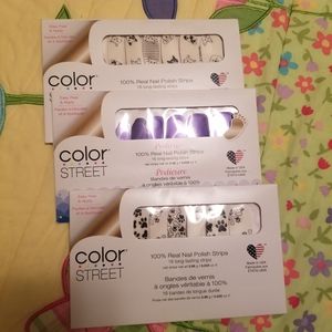 💅 3 Sets of Colorstreet Nail Wraps